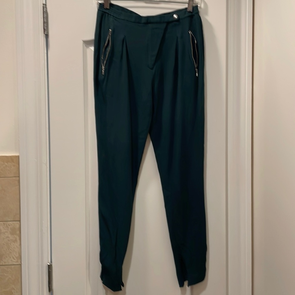 Sandro size 38 trouser green